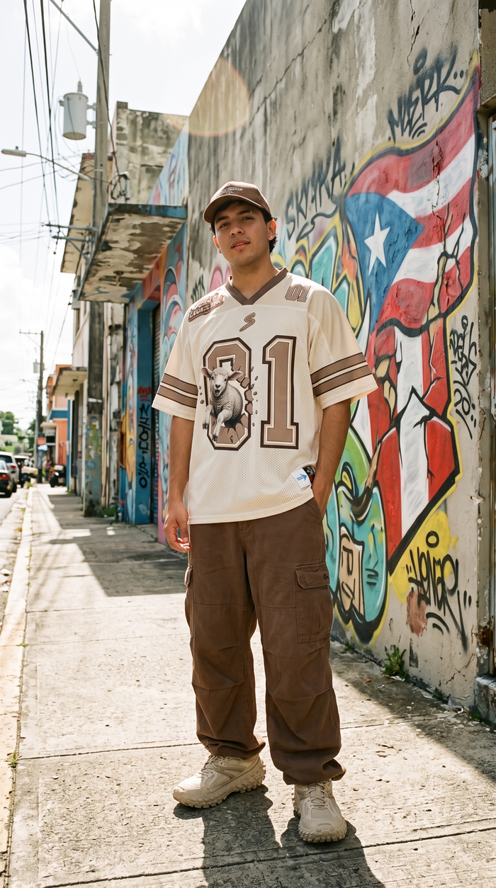The Lost Sheep Jersey – Crema (Matthew 18:12 Edition)