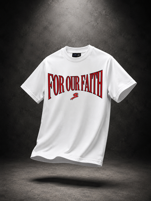For Our Faith (White & Red)