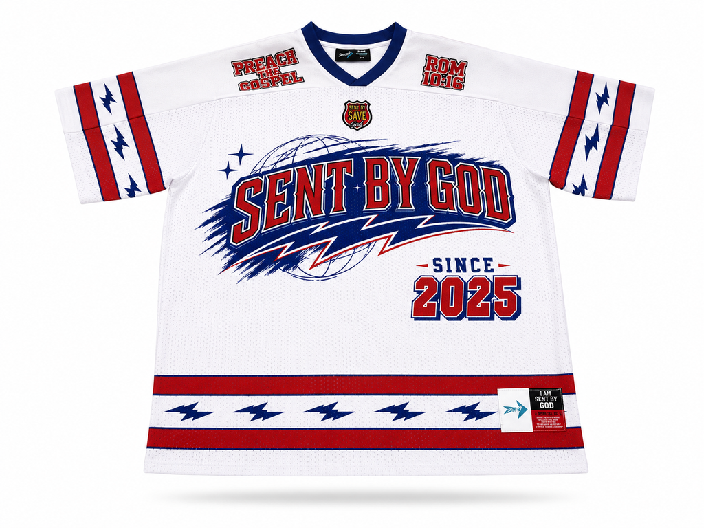SENT BY GOD Jersey 33 – Preach The Gospel Edition