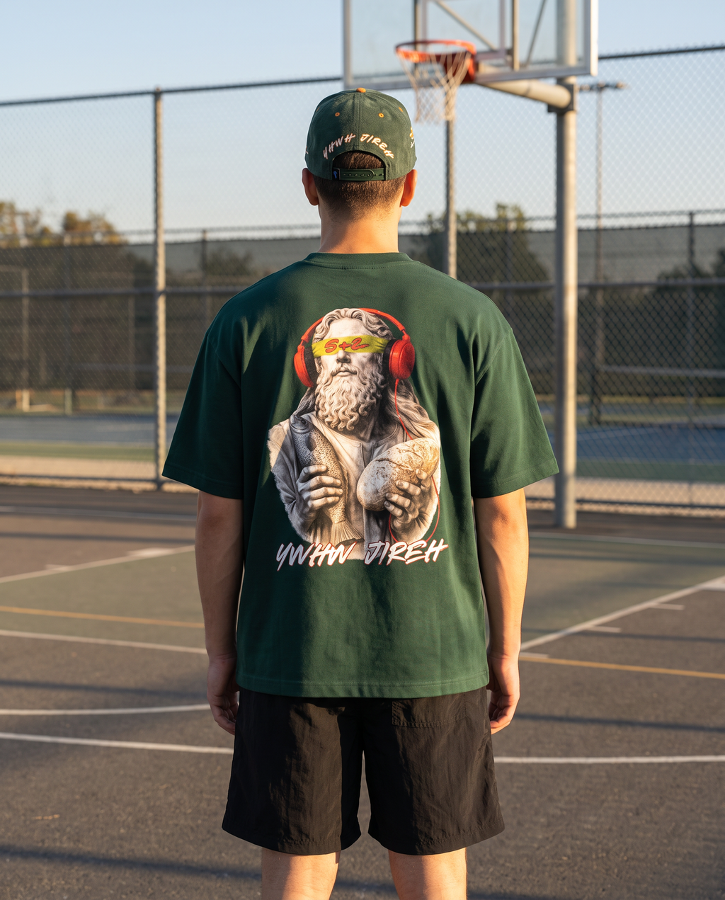 YHWH JIREH GREEN – 5+2 Shirt