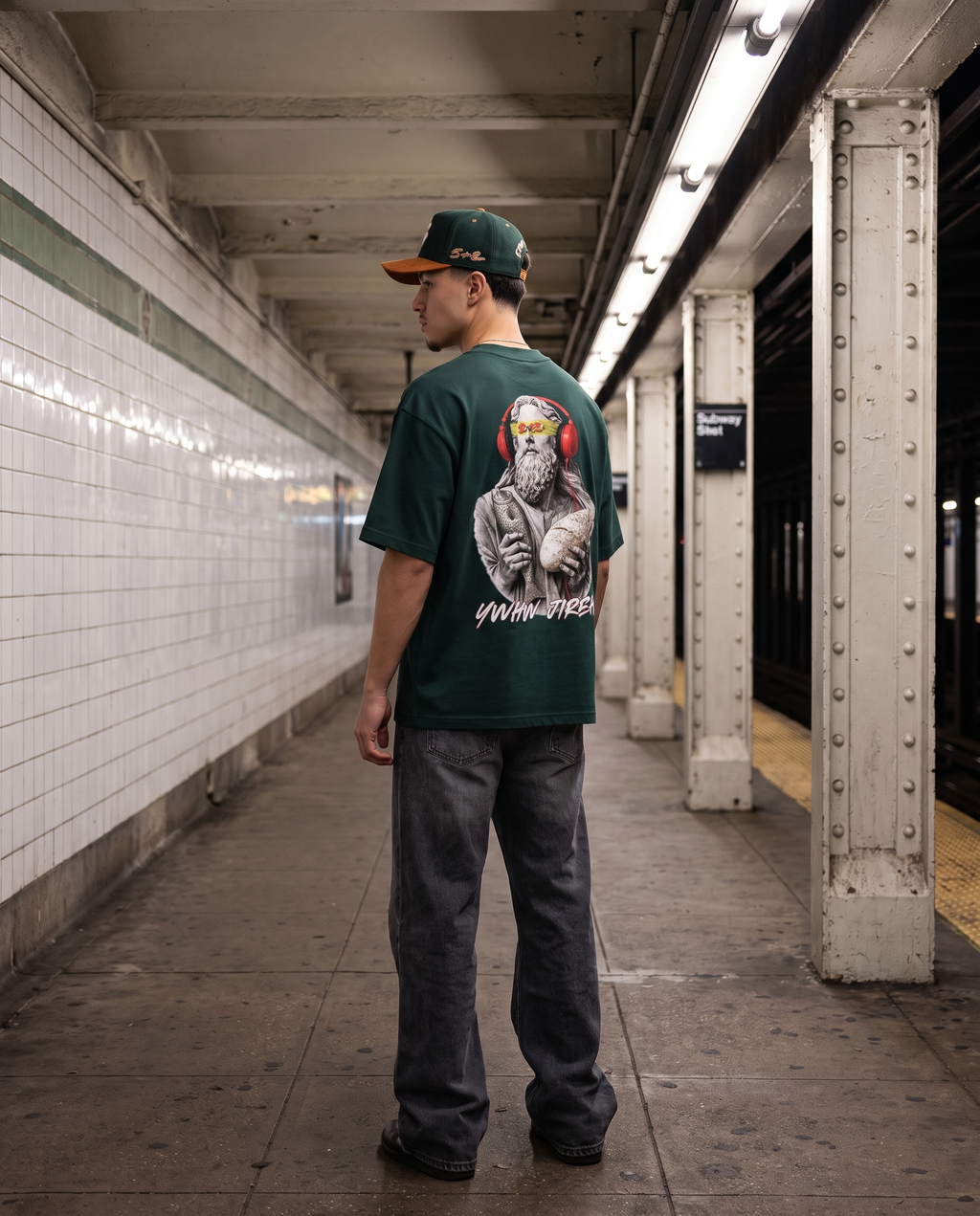 YHWH JIREH GREEN – 5+2 Shirt