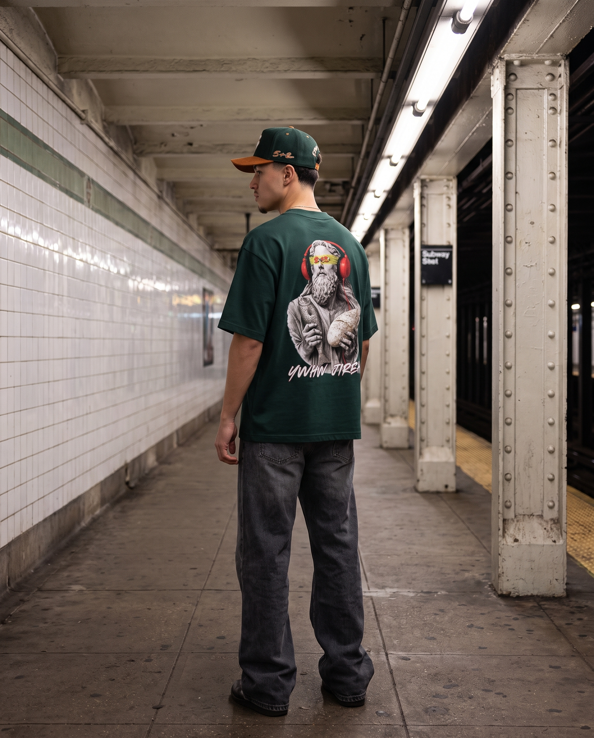 YHWH JIREH GREEN – 5+2 Shirt