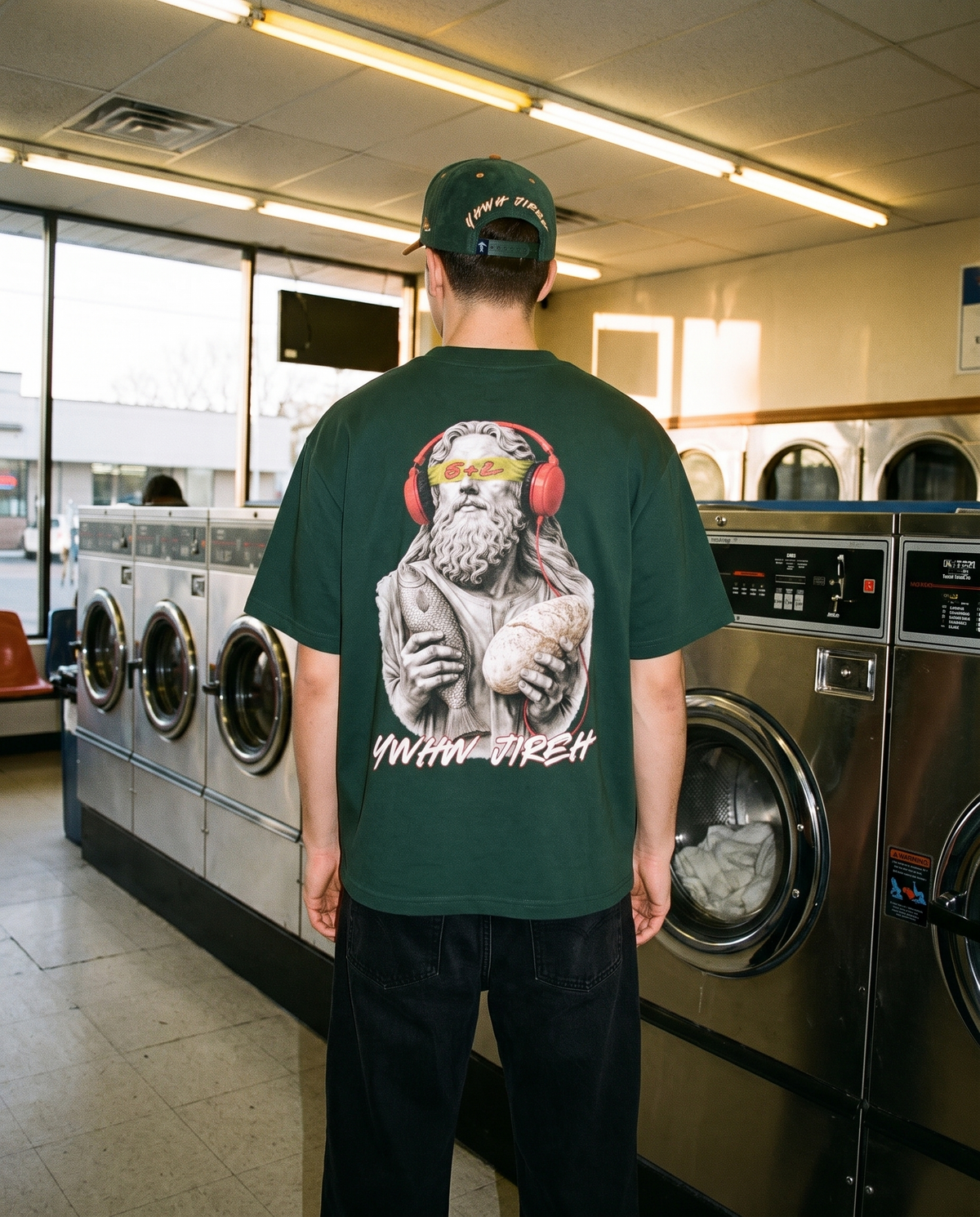 YHWH JIREH GREEN – 5+2 Shirt