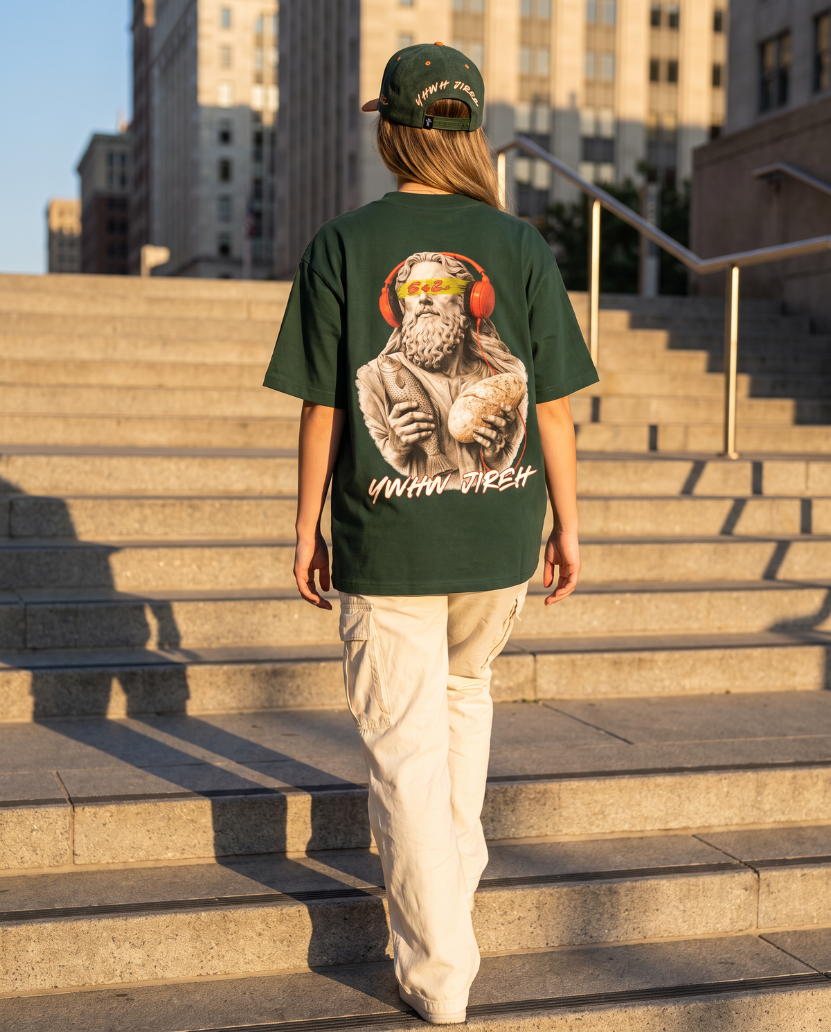 YHWH JIREH GREEN – 5+2 Shirt