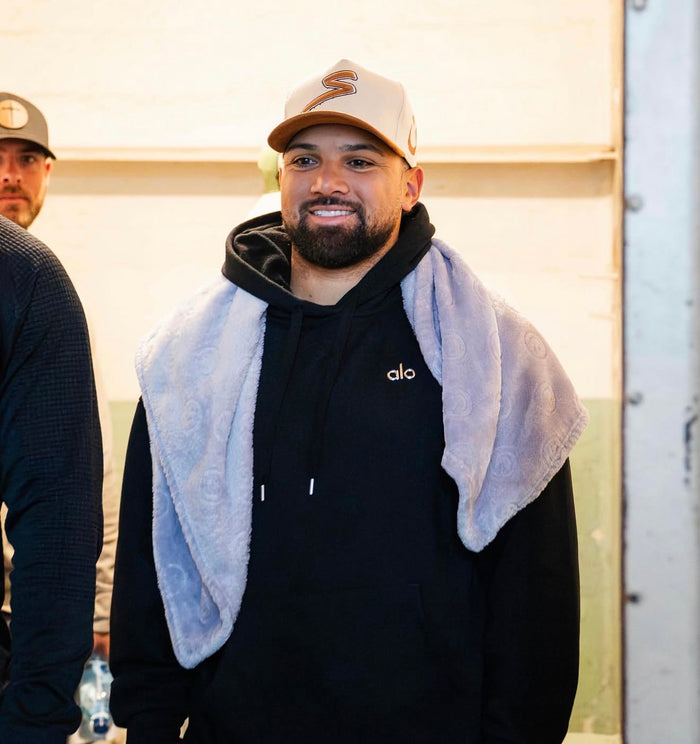 For Our Faith Hat (Off white & Brown)