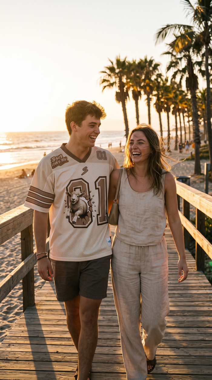 The Lost Sheep Jersey – Crema (Matthew 18:12 Edition)